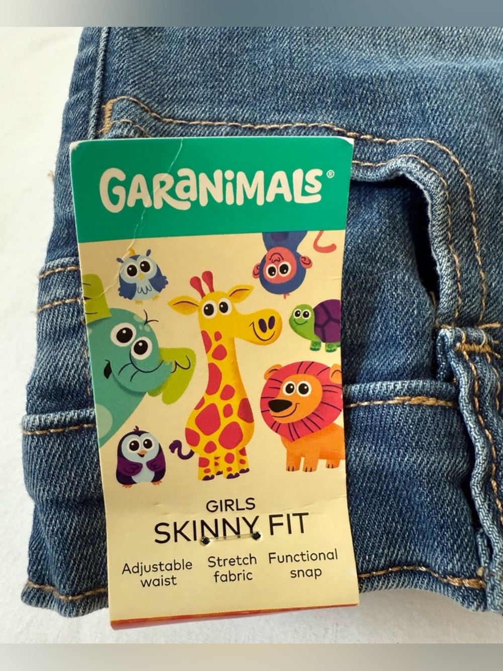 GARanimals Toddler Girls Skinny Jeans NWT - Picture 5 of 6
